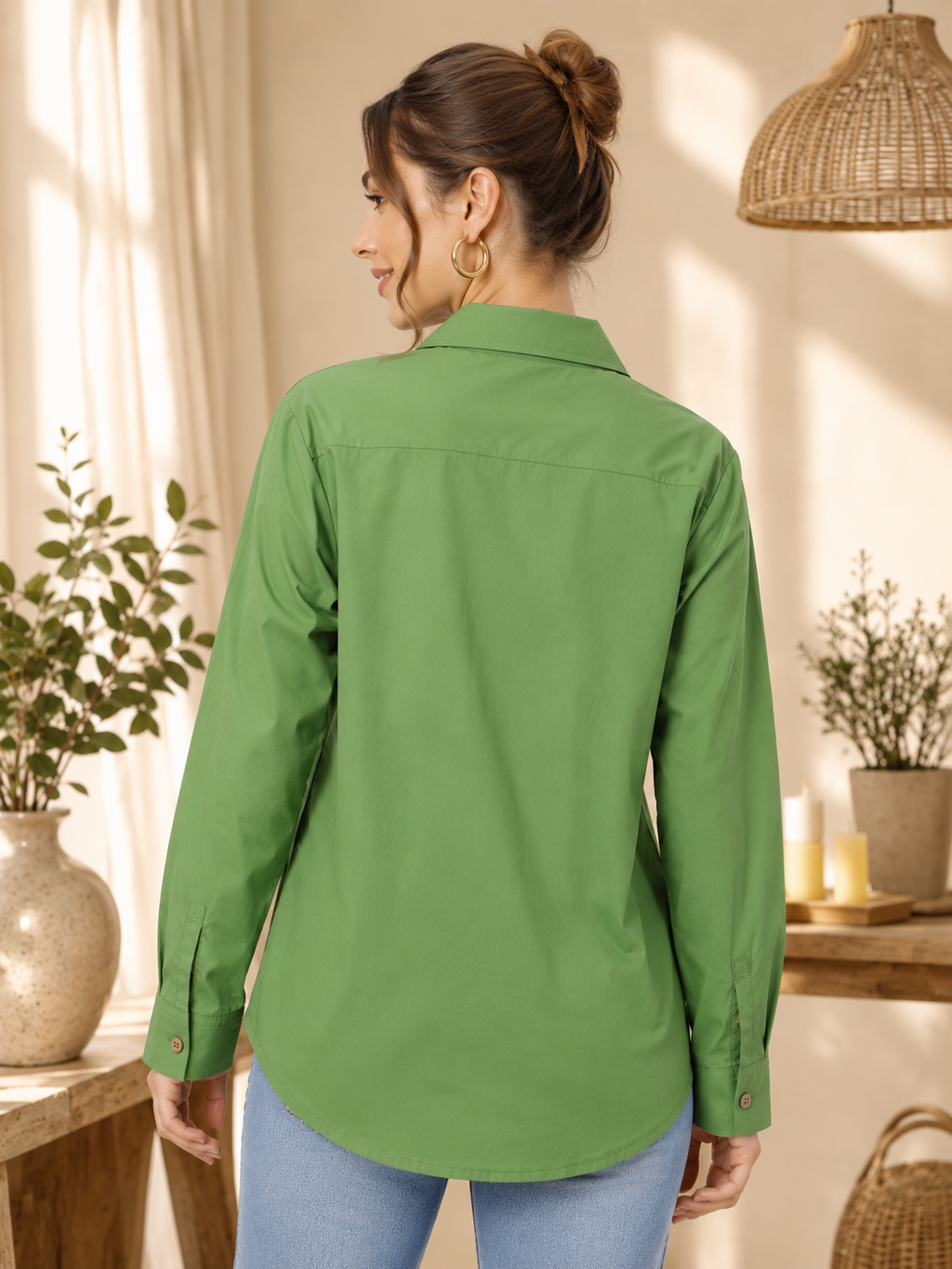 Flower Shirt Full Sleeve