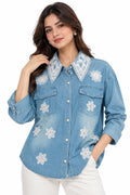 Denim Shirt For Woman