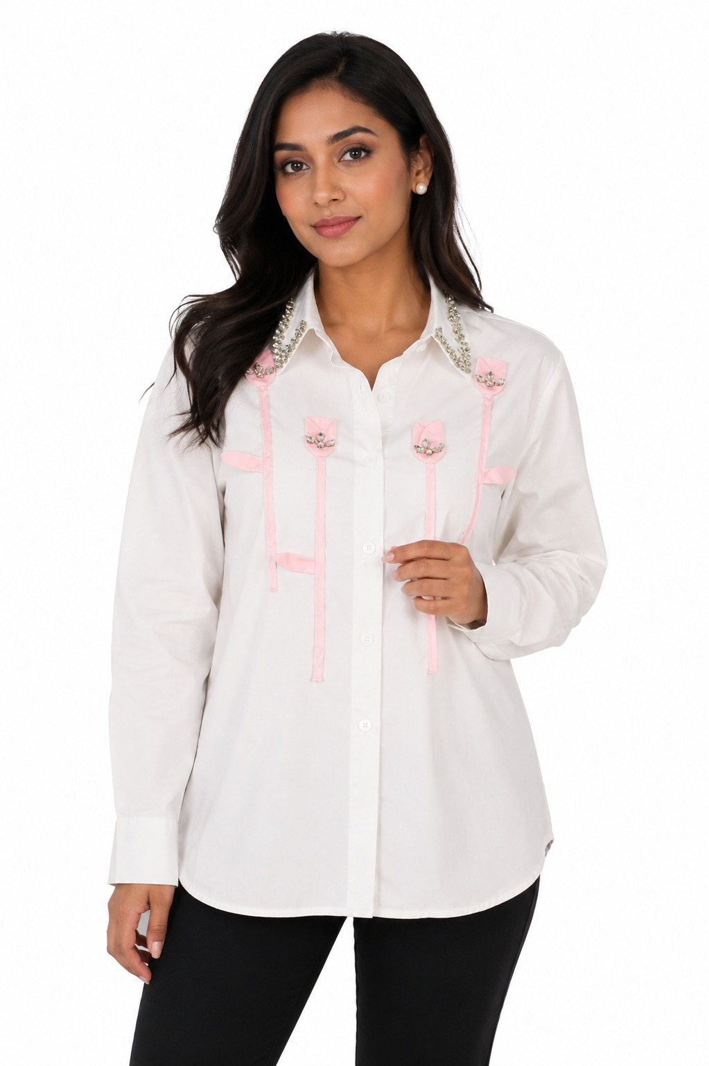 Flower Shirt Full Sleeve