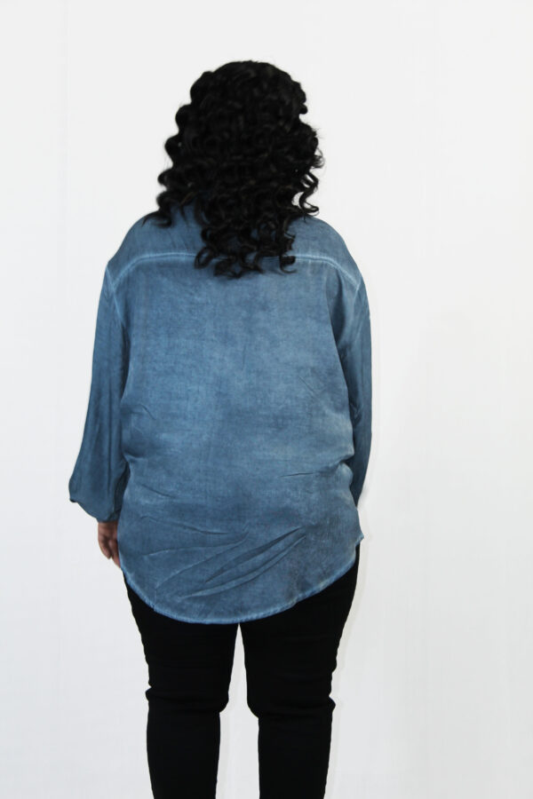Midnight Flare Sequin Edit Shirt - Image 6