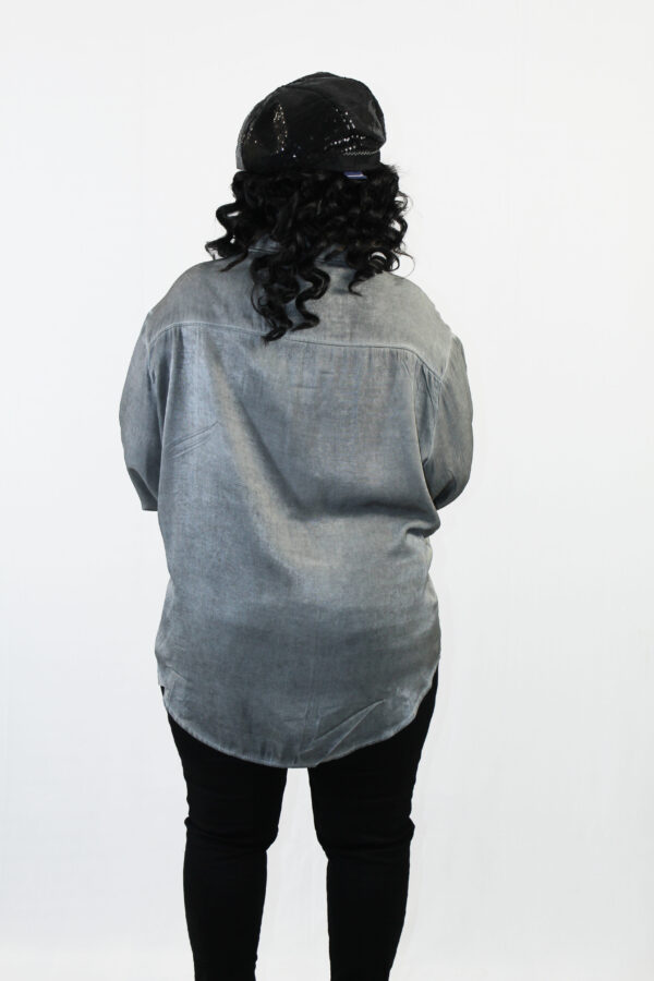 Midnight Flare Sequin Edit Shirt - Image 9