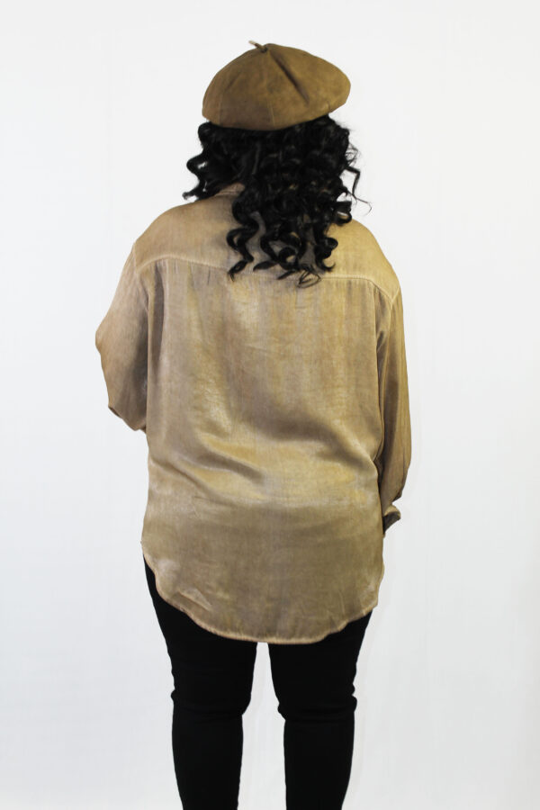 Midnight Flare Sequin Edit Shirt - Image 12