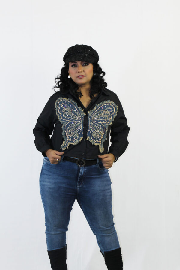 Butter Muse Embellished Shirt - Image 4