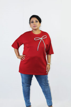 Cherry Knot Tee