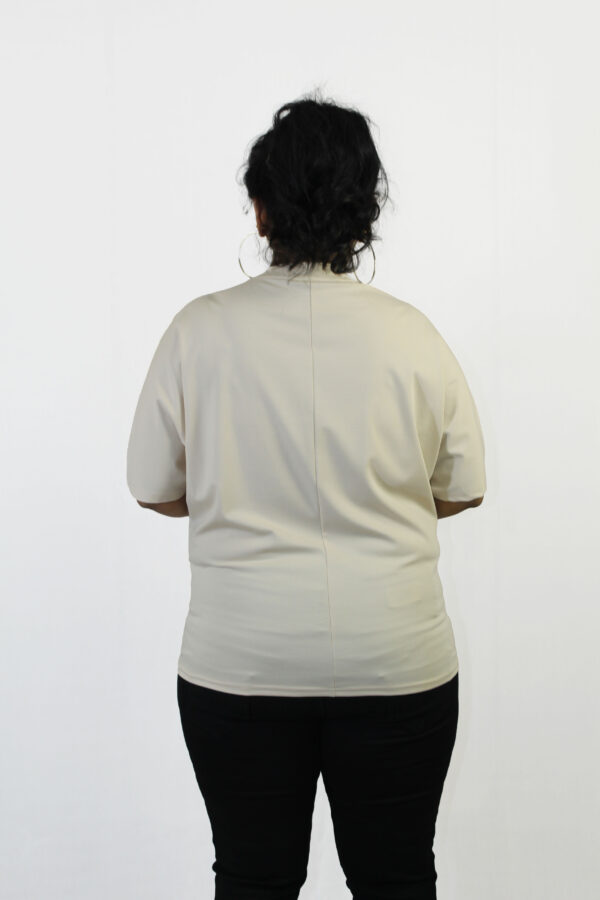 Urban Echo Light Beige T Shirt - Image 3