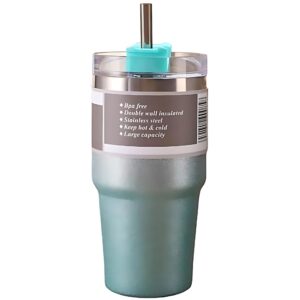 Madlove 600ml Sparkling Stainless Steel Coffee Mug (Green)